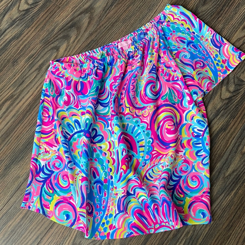Lilly Pulitzer 100% silk top, size small